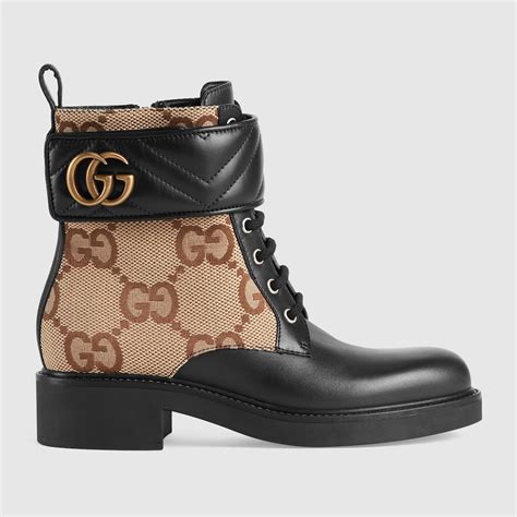 gucci double g leather ankle boots|Gucci ankle boots on sale.